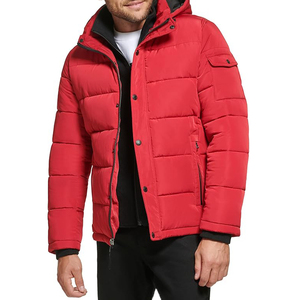 เสื้อโค้ทบุนวมกันลมสำหรับผู้ชายเสื้อโค้ทบุนวมกันลมกันน้ำใช้กลางแจ้งโลโก้แบบกำหนดเอง - Product Image 3