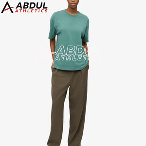 Camiseta Holgada de Algodón para Mujer, Tela Suave, Estilo Casual, Ajuste Holgado, Moda Veraniega, Camiseta Holgada para Mujer - Product Image 5