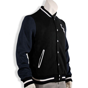 ออกแบบโลโก้ที่กําหนดเอง oem ออกแบบเครื่องแบบจากทั้งมหาวิทยาลัยอเมริกันในยุโรปที่มีแจ็คเก็ตปักแพทช์เครื่องแบบสองด้าน - Product Image 5