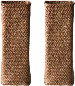 ชั้นวางกระถางต้นไม้ทำจากหวายและเหล็กสำหรับใช้ในบ้านในร่มและกลางแจ้ง - Product Image 2