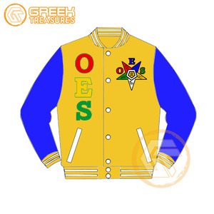 Veste pour femme respirante et à séchage rapide en molleton de coton brodé avec appliques solides Étoile de l'Orient, modèle GT-9076, commande personnalisée, Trésors Grecs - Product Image 3
