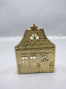 Porte-bougie chauffe-plat en métal doré gaufré pour décoration de Noël, lanterne chauffe-plat, centre de table pour la maison, au prix le plus bas. - Product Image 5