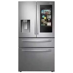 Fast trade 28 Cu ft 4 Foor French <b>Door</b> Refrigerator With Touch <b>Screen</b> Stainless Steel - Product Image 1