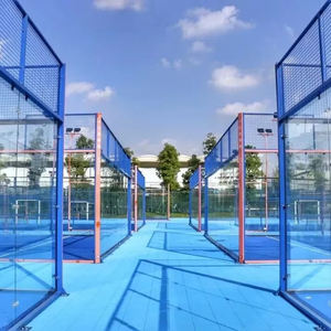 Nouvelle arrivée 2025, équipement de fabricant de terrain de padel super panoramique, vente chaude pour le divertissement professionnel - Product Image 2