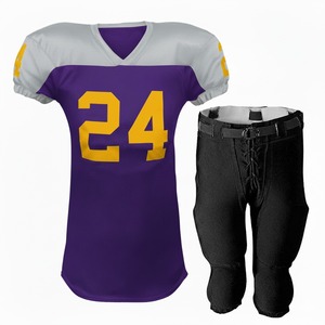 Lo Mejor en Ropa Deportiva Americana, Uniformes de Fútbol Americano, Estilo Camisetas y Uniformes de Fútbol, Conjunto de 2 Piezas - Product Image 1