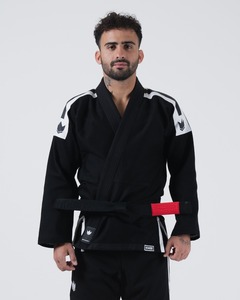 Kimono de Jiu-Jitsu en perle noire de 450 GSM, poids lourd, uniforme de Jiu-Jitsu brésilien BJJ, vêtements d'arts martiaux de haute qualité - Product Image 1