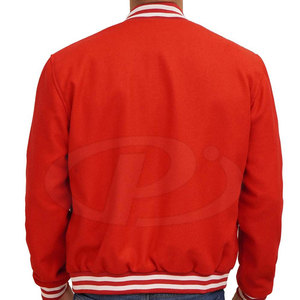Latest Baseball Letterman Design Customizable Sports <b>Jacket</b> <b>Men</b> High Quality 100% Cotton Winter Stand Collar <b>Long</b> Sleeves Quick - Product Image 2