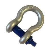 Manille à arceau en acier allié forgé à froid/acier inoxydable 1-3/4 pouces, quincaillerie de gréement robuste G209, ancre à vis galvanisée