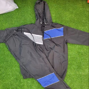 Logo personnalisé de haute qualité jogging haute couture hommes Sport survêtement coupe-vent Streetwear survêtement pantalon de survêtement lourd logo - Product Image 1