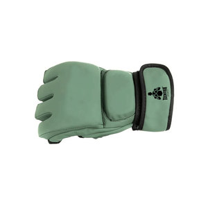 Guantes de MMA de Cuero PU Duraderos OEM, Antideslizantes, Absorbentes de Humedad, con Correa de Muñeca Ajustable para Gimnasio, Sparring, Artes Marciales, Logotipo Personalizado - Product Image 4