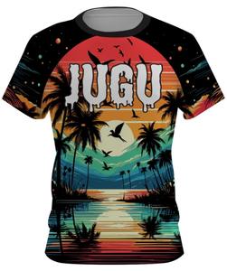 Camiseta personalizada sublimada de alta calidad Dry Fit con tejido de punto estilo deportivo respetuoso con el medio ambiente transpirable precio al por mayor - Product Image 1