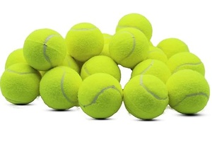 Venta al por mayor de pelotas deportivas de alta calidad Playa Cricket Padel Pelotas DE TENIS Partido Práctica Entrenamiento Pelotas de tenis de alto rebote - Product Image 5