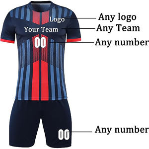 Uniformes de Fútbol Sublimados Personalizados, Conjunto de Camiseta de Fútbol Transpirable, Uniformes de Fútbol de Secado Rápido - Product Image 2
