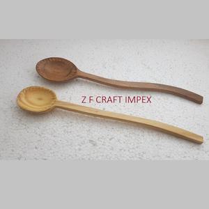 Luxury Hotel & Wedding Wooden Salad Server Set With Comfort Handle Custom Color and Low MOQ for Kitchen Use <b>Serving</b> <b>Spoons</b> - Product Image 2