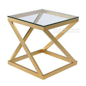 <b>Square</b> Metal Modern Coffee <b>Table</b> for Living Room - Product Image 4