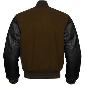 Varsity hommes veste broderie personnalisée manches régulières hommes veste de Baseball pour hommes Varsity Letterman veste - Product Image 6