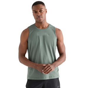 Chaleco Deportivo Transpirable de Alta Calidad para Hombre, Camisetas de Tirantes de Algodón de Secado Rápido de Pakistán, Malla Tejida con Decoración Estampada - Product Image 1