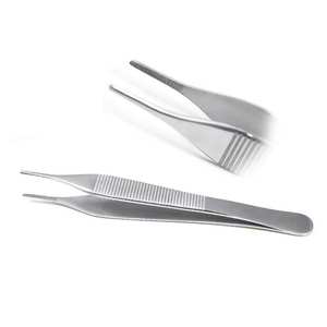 Pince à épiler Adson Durable Pince à épiler Adson avec poignée antidérapante Ensemble de pinces Adson Parfait pour une utilisation médicale et de beauté Instruments chirurgicaux en acier inoxydable - Product Image 5