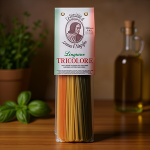 Pasta de Trigo Duro Multicolor Linguine en Bolsa - Lorenzo Il Magnifico G.250X8 - Product Image 3