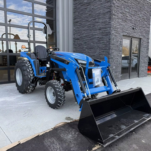 New LS 45HP <b>Engine</b> 4x4 Walking Lawn Mower Tractor Front Loader Backhoe Grass Box 6 Ton Residential Use For Sale - Product Image 1