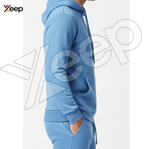 Survêtement décontracté pour homme à capuche, couleur personnalisée, tissu doux, durable, fabriqué en usine - Product Image 2