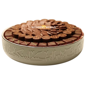 Cuenco de Chocolate de Metal de diseño árabe, cuenco dulce hecho a mano de alta calidad, cuenco de Chocolate de metal decorativo superventas - Product Image 2