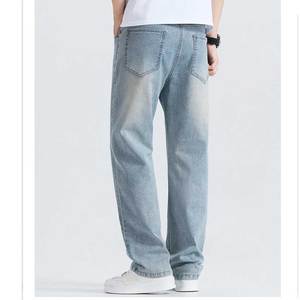 Original Men <b>Denim</b> Jeans Slim Fit Street Wear Multi Color Custom Logo For Sales Breathable Best Quality Fabric Men Jeans Pant - Product Image 4