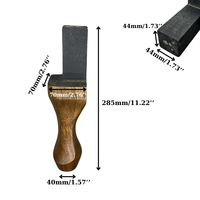 Pieds de chaise en bois massif à charge élevée de style personnalisé OEM pour une utilisation en extérieur Table de canapé pliante auto-adhésive Base solide Facile à installer Durable