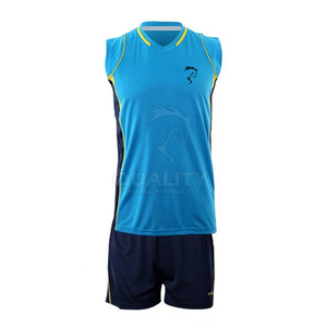 ชุดวอลเลย์บอลผ้าโพลีเอสเตอร์100% ชุดกีฬามาใหม่ - Product Image 1