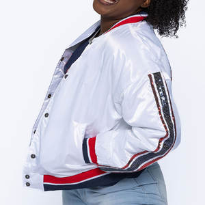 Vestes universitaires personnalisées pour femmes avec vestes de sport et vestes universitaires élégantes pour les filles du collège Letterman - Product Image 4