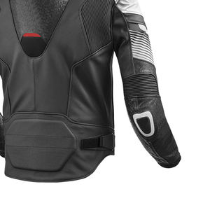 Chaquetas de moto hechas de material de cuero genuino 100%/chaquetas de moto de precio razonable de manga completa - Product Image 5