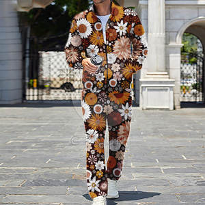 Conjuntos Deportivos Estampados para Hombre, Ropa Deportiva de Estilo Urbano, para Gimnasio, Entrenamiento, Running, Fitness, Ropa Casual de Diseño Moderno - Product Image 4