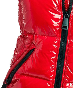 OEM Services Women's Vest Bubble Gilet Winter Waterproof Plus Size Custom Logo Eco-Friendly Detachable Collar Bubble Jackets - Product Image 4