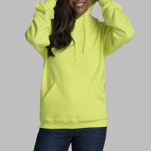 Sudadera con Capucha de Alta Calidad, Color Verde Neón, para Hombre, Nueva, Térmica, Personalizada, 100% Algodón, Forro Polar, Resistente al Viento, para Invierno - Product Image 1