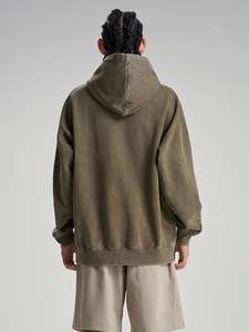 Sudadera con capucha de gran tamaño para mujer, OEM jersey de lana, sudadera personalizada de manga larga, fabricante de ropa al por mayor - Product Image 3