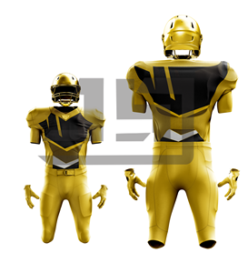 American Football Uniform <b>Athletic</b> Team Jersey Pants Set Breathable Quick Dry V-neck Anti-Bacterial Custom Team Name Sports - Product Image 4