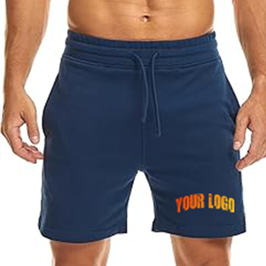 2025 Comfortable Soft Fleece Fabric Men's Casual <b>Shorts</b> New Fashion Jogging Running Wear <b>Sweat</b> <b>Shorts</b> With Side Pockets Men - Product Image 1