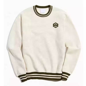 เสื้อสเวตเตอร์คอกลมของผู้ชายเสื้อสเวตเตอร์คอกลมสีพิเศษแห้งเร็ว - Product Image 1