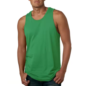 Camiseta sin Mangas de Punto Transpirable para Hombre, Ropa Deportiva Holgada para Gimnasio y Entrenamiento, Estilo Casual de Talla Grande - Product Image 5