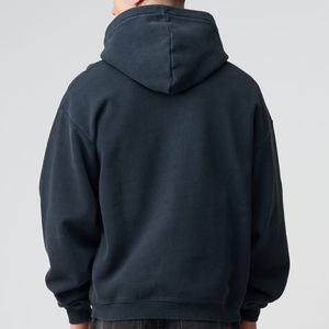 เสื้อฮู้ดไซส์ใหญ่พิเศษสำหรับผู้ชายเสื้อสเวตเชิ้ตมีฮู้ดแบบมีซิปไซส์ใหญ่พิเศษเสื้อฮู้ดผ้าฝ้ายสำหรับผู้ชาย - Product Image 2