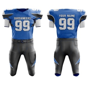 Uniformes de football américain de nouveau style vêtements de football américain pour jeunes uniformes d'équipe de football de sport en gros - Product Image 6
