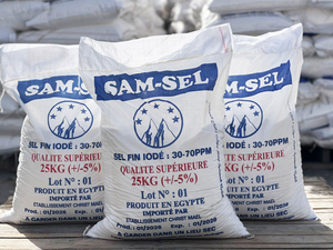 Sal de Mesa Refinada de Grado Alimenticio en Polvo 25 kg |   Sal Egipcia Premium Sam Sel |   Certificado por HACCP e ISO |   Fino |   Yodo Opcional - Product Image 4