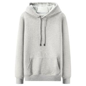 Sudadera de algodón para hombre Otoño Invierno 100%, sudadera holgada de manga corta de algodón puro, Jersey informal francés, Tops para hombre - Product Image 2