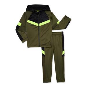 "Conjunto de chándal de invierno para niños personalizable de 2 piezas con sudaderas y pantalones" - Product Image 3