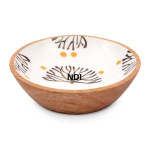 Producto más vendido, contenedor de fruta seca, cuenco de madera para catering, cuenco de madera rústico, cuenco para servir ensalada de estilo único - Product Image 3