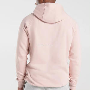 Sweat à capuche pour homme 100% coton 3D manches longues Streetwear élégant sweat lourd fabriqué en usine 300 GSM Design personnalisé - Product Image 5