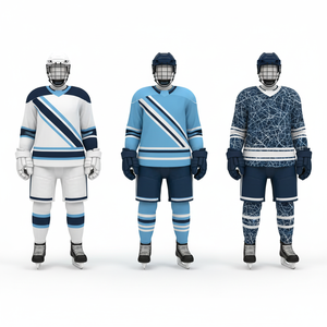 Uniformes de maillots de Hockey sur glace sublimés personnalisés-matériau Dry Fit Pro-Logo de votre équipe - Product Image 5