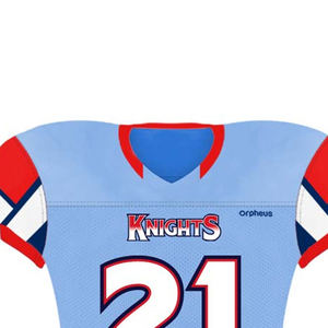 Uniforme de football américain sur mesure Top qualité 100% polyester tissu uniforme de football américain à vendre - Product Image 4