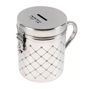 Contenedor de donación islámica Caja de donación de acero inoxidable de metal de la mejor calidad Caja de caridad Contenedor de contribución Masjid clásico - Product Image 1