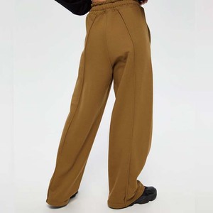 Nuevos pantalones de chándal de estilo Streetwear para mujer, pantalones de gimnasio, pantalones de Color personalizados con cordones en la cintura, pantalones de servicio OEM para adultos - Product Image 2